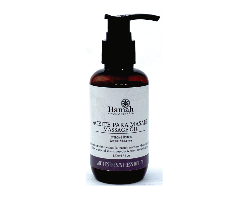 Aceite para Masaje Anti Estrés / Estres Relief 120 ml. Pza