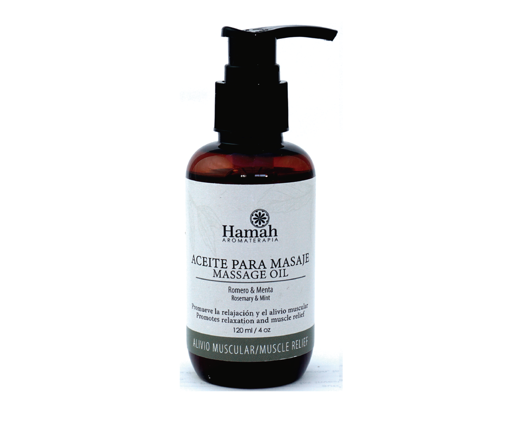 Aceite para Masaje Alivio Muscular 120 ml. Pza