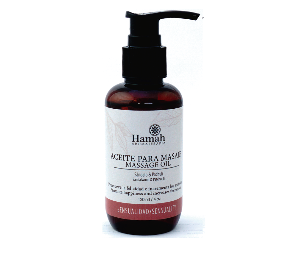 Aceite para Masaje Sensualidad 120 ml. Pza