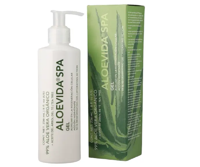 Aloe Vera Gel Auxiliar De Regeneracion Celular 99% 236 ml. Pza