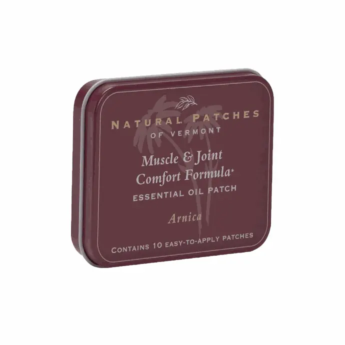 Lata Con 10 Parches de Arnica. Pza