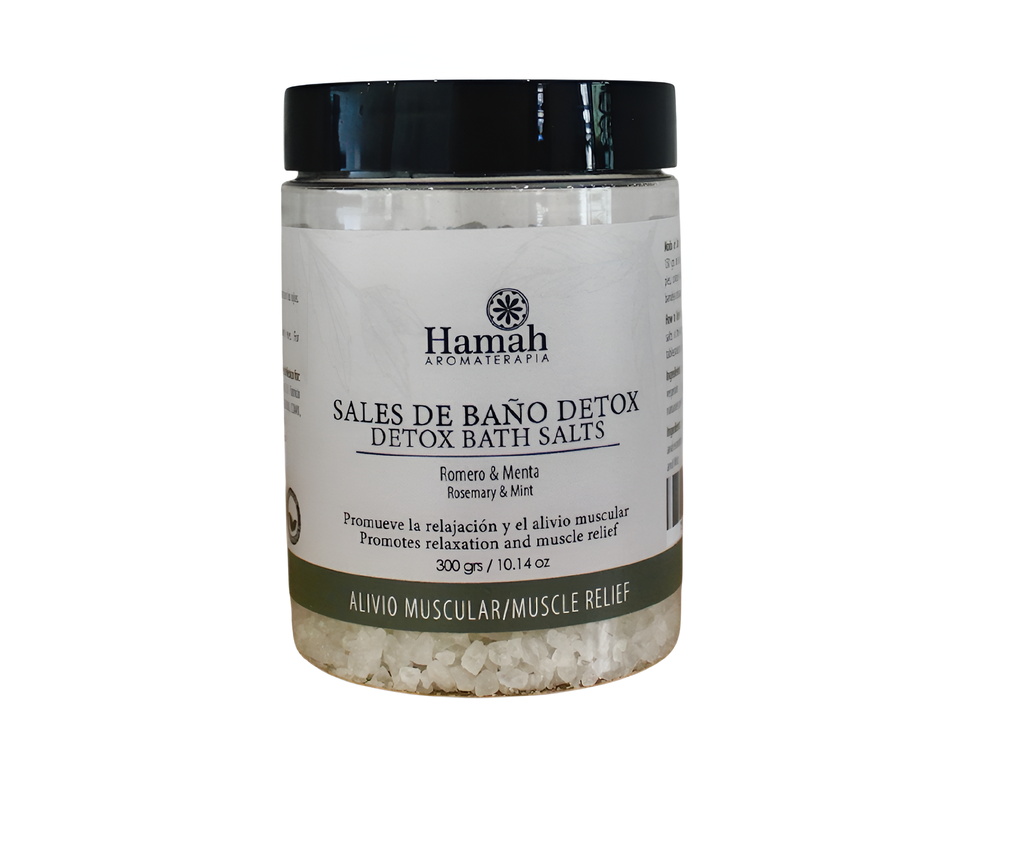 [PD0038] Sales de Baño Detox Alivio Muscular 300 gr. Pza