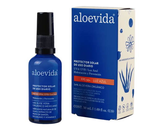 [7503013961588] Aloe Vera Protector Solar Fps50 Uvb 50 ml. Pza